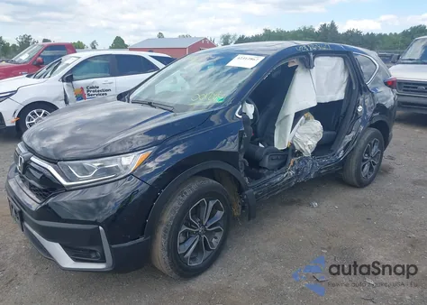 2021 Honda Cr-V Awd Ex-L из США, поврежденный, VIN 5J6RW2H86MA001286